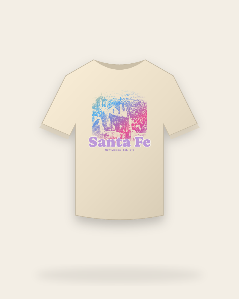 Santa Fe Adobe Church Classic Tee