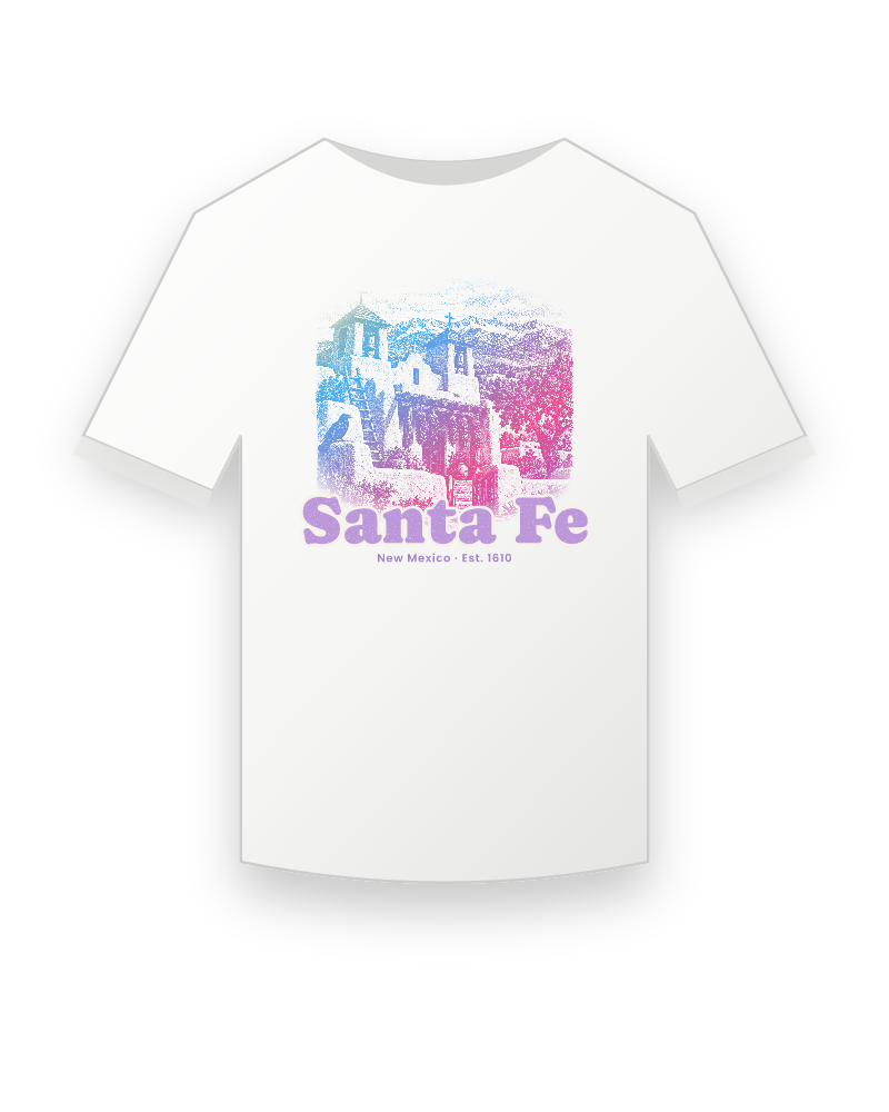 Santa Fe Adobe Church Youth Tee
