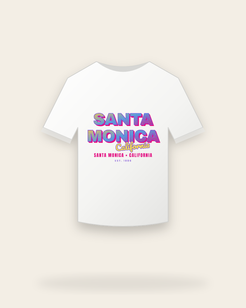 Santa Monica Music TV Youth Tee