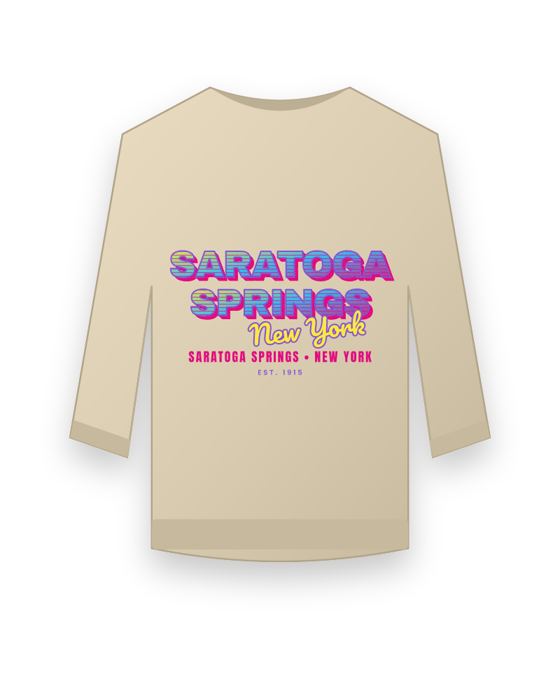 Saratoga Springs Music TV Crewneck Sweatshirt