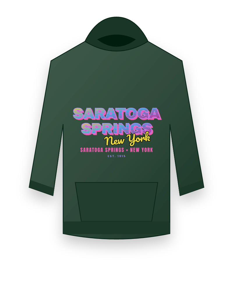 Saratoga Springs Music TV Hooded Sweatshirt