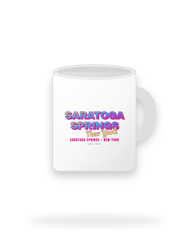 Saratoga Springs Music TV Ceramic Mug 11oz