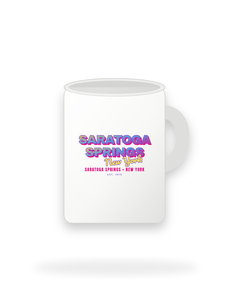 Saratoga Springs Music TV Ceramic Mug 15oz