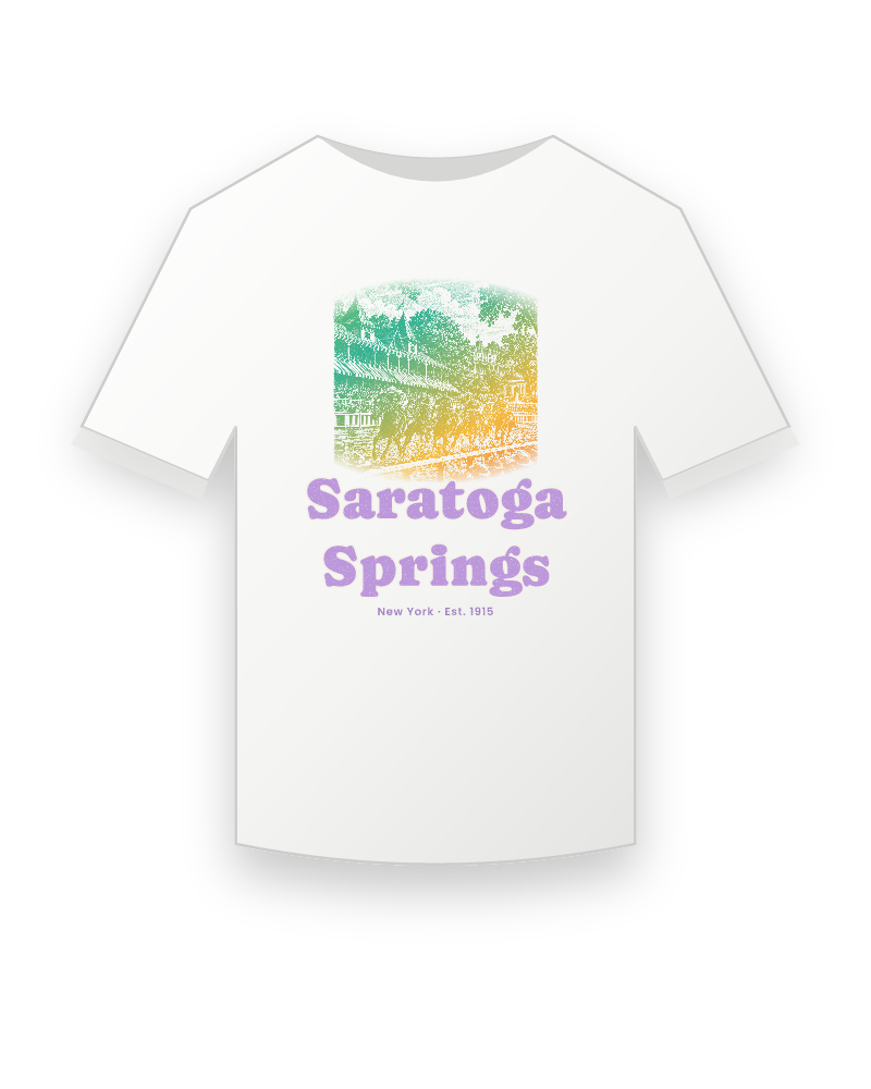Saratoga Springs Homestretch Youth Tee