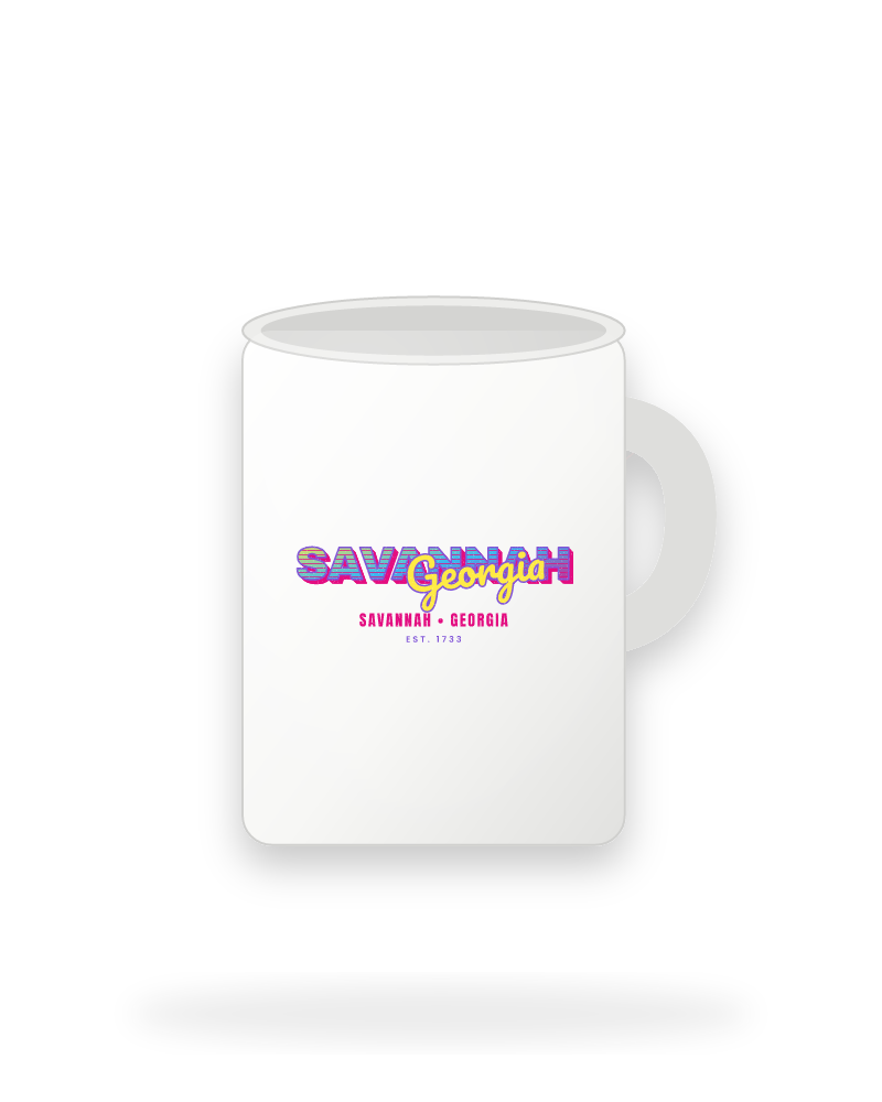 Savannah Music TV Ceramic Mug 15oz