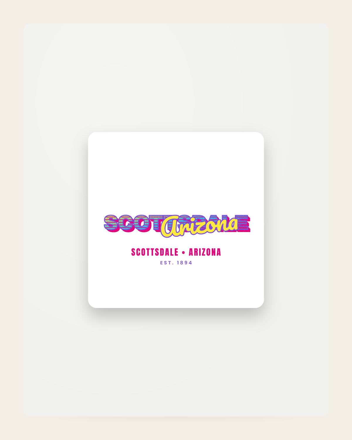 Scottsdale Music TV Fridge Magnet in White