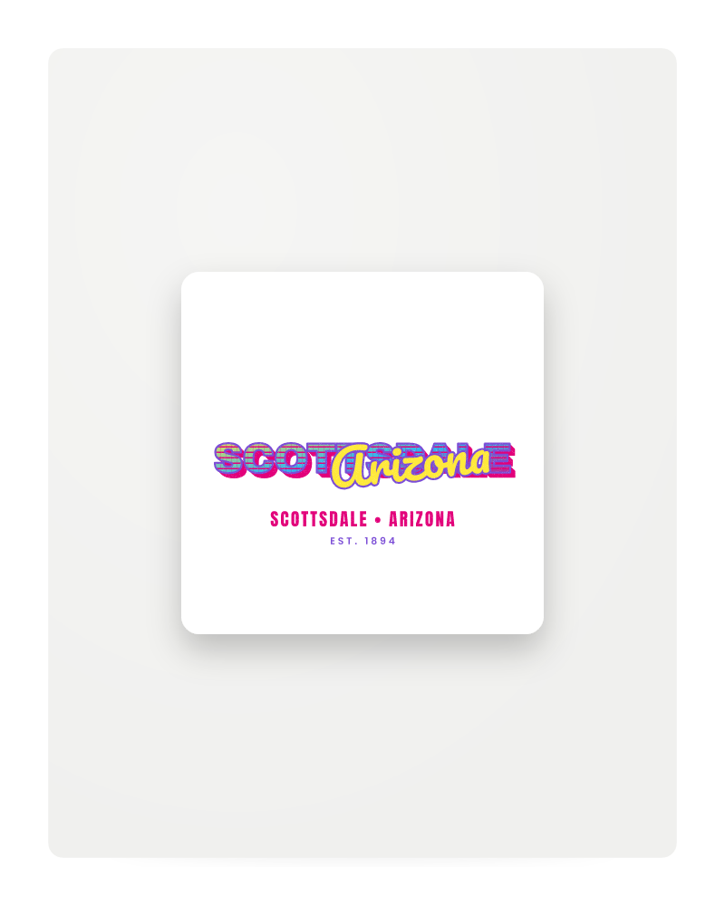 Scottsdale Music TV Fridge Magnet