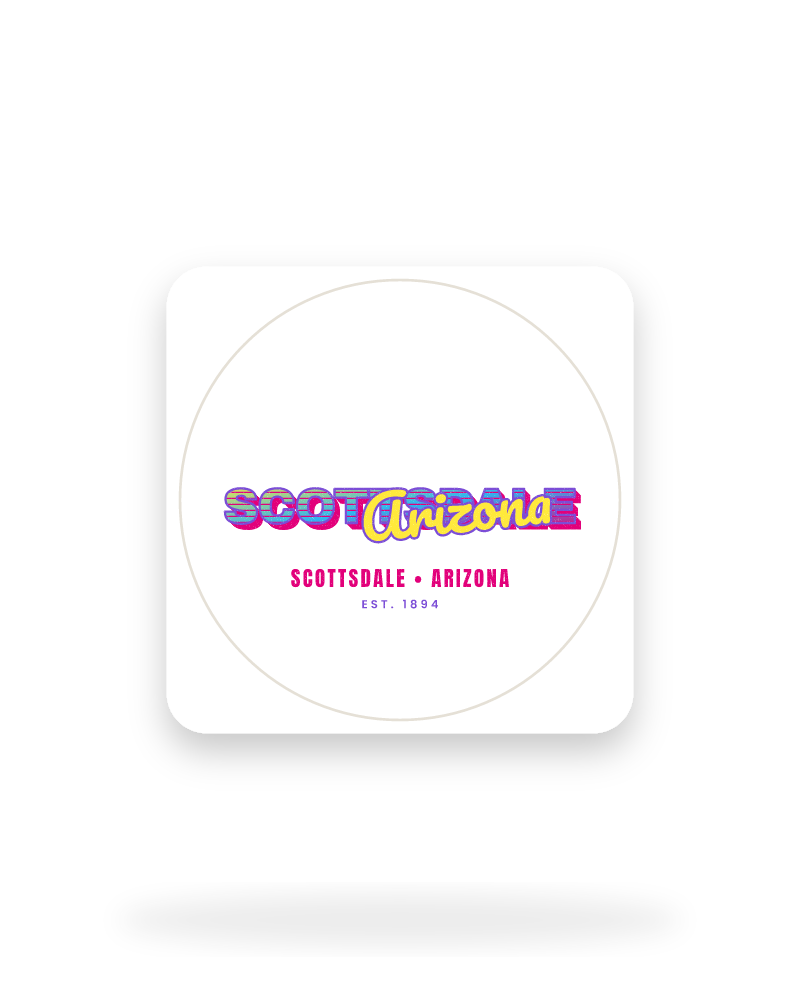 Scottsdale Music TV Kiss-Cut Sticker