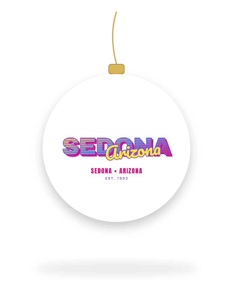 Sedona Music TV Ceramic Ornament