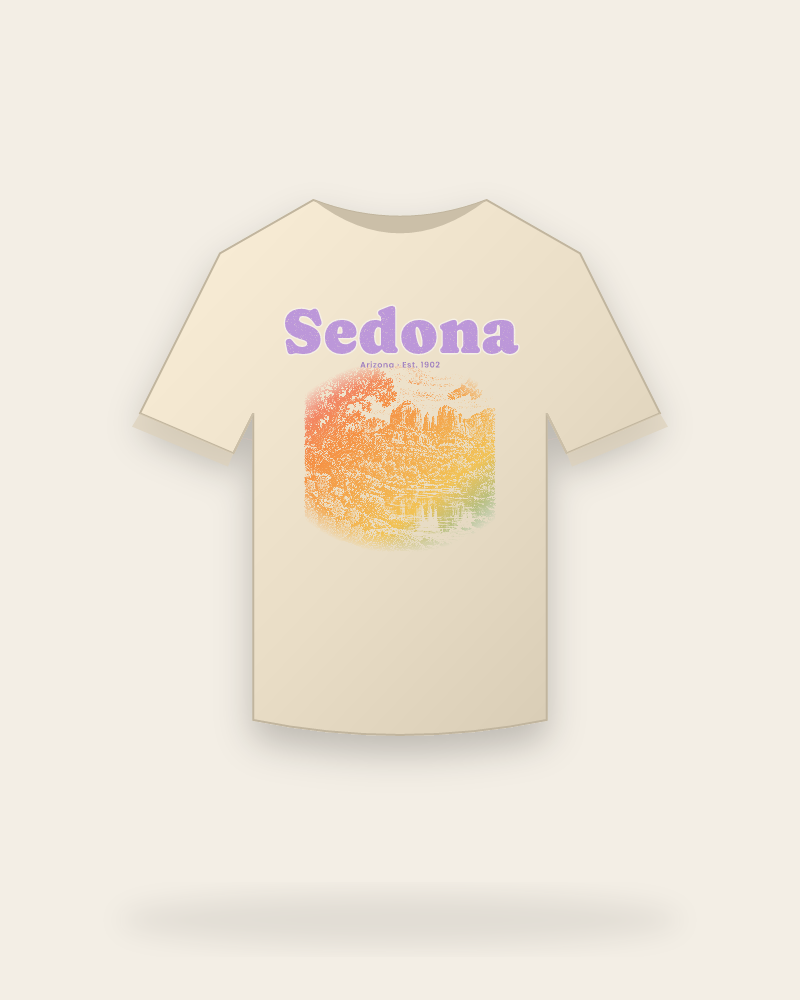 Sedona Cathedral Rock Classic Tee