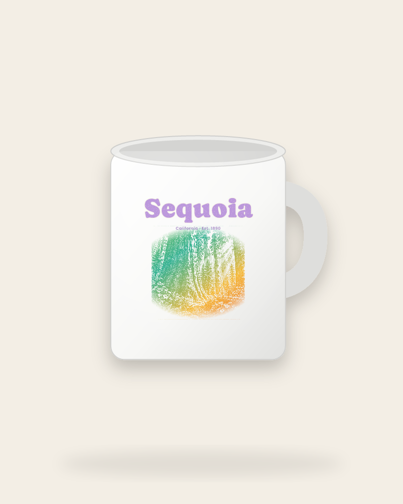 Sequoia Giant Forest Ceramic Mug 11oz