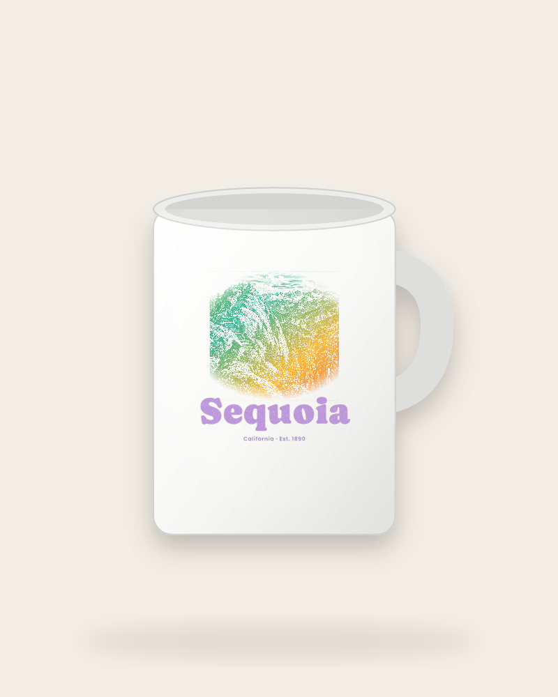 Sequoia Moro Rock Ceramic Mug 15oz