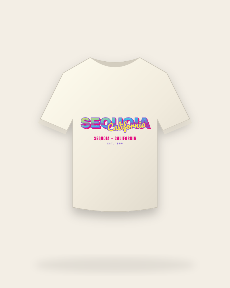 Sequoia Music TV Vintage Wash Tee