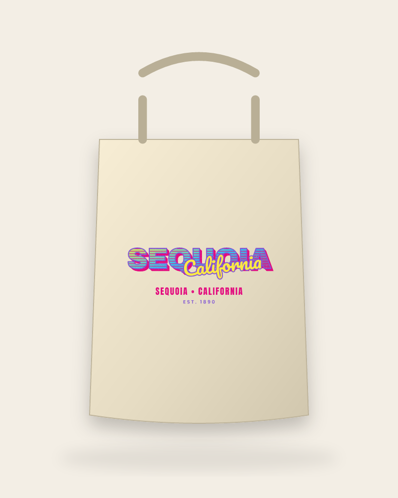 Sequoia Music TV Canvas Tote