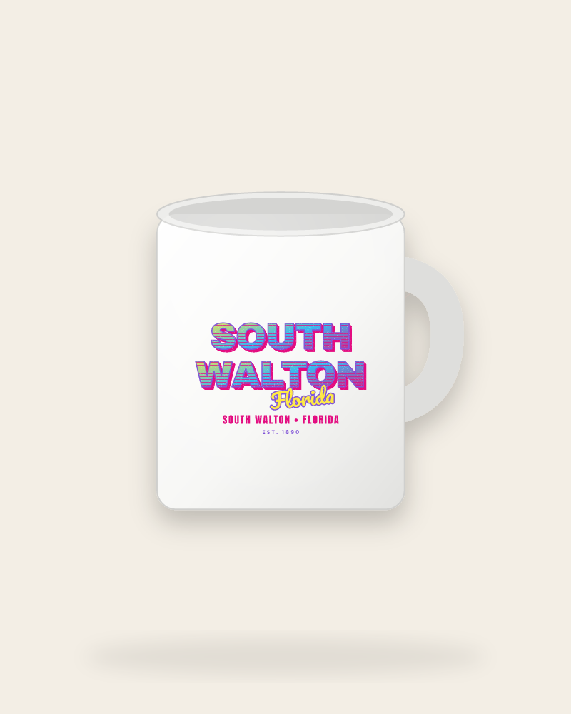 South Walton Music TV Ceramic Mug 11oz