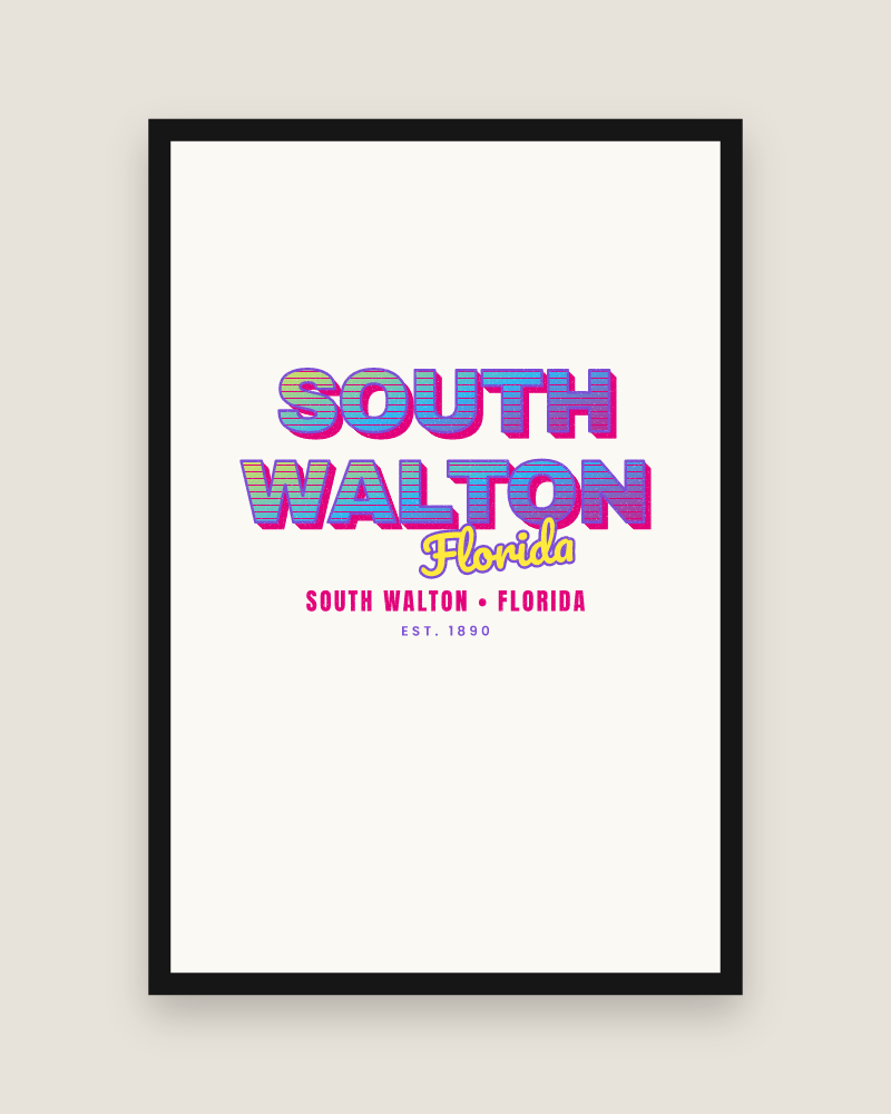 South Walton Music TV Matte Poster