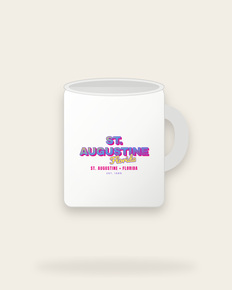 St. Augustine Music TV Ceramic Mug 11oz