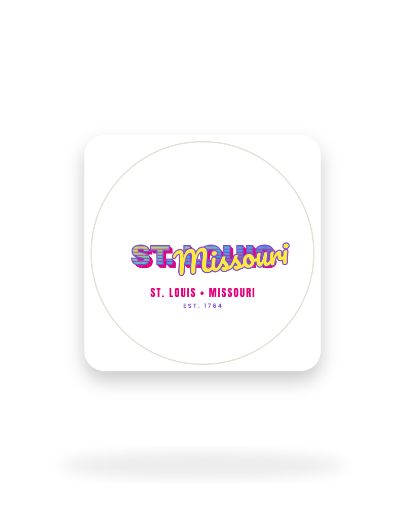 St. Louis Music TV Kiss-Cut Sticker