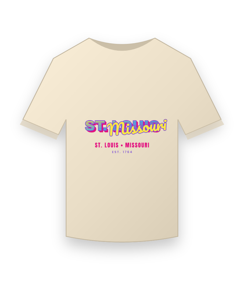 St. Louis Music TV Organic Cotton Tee