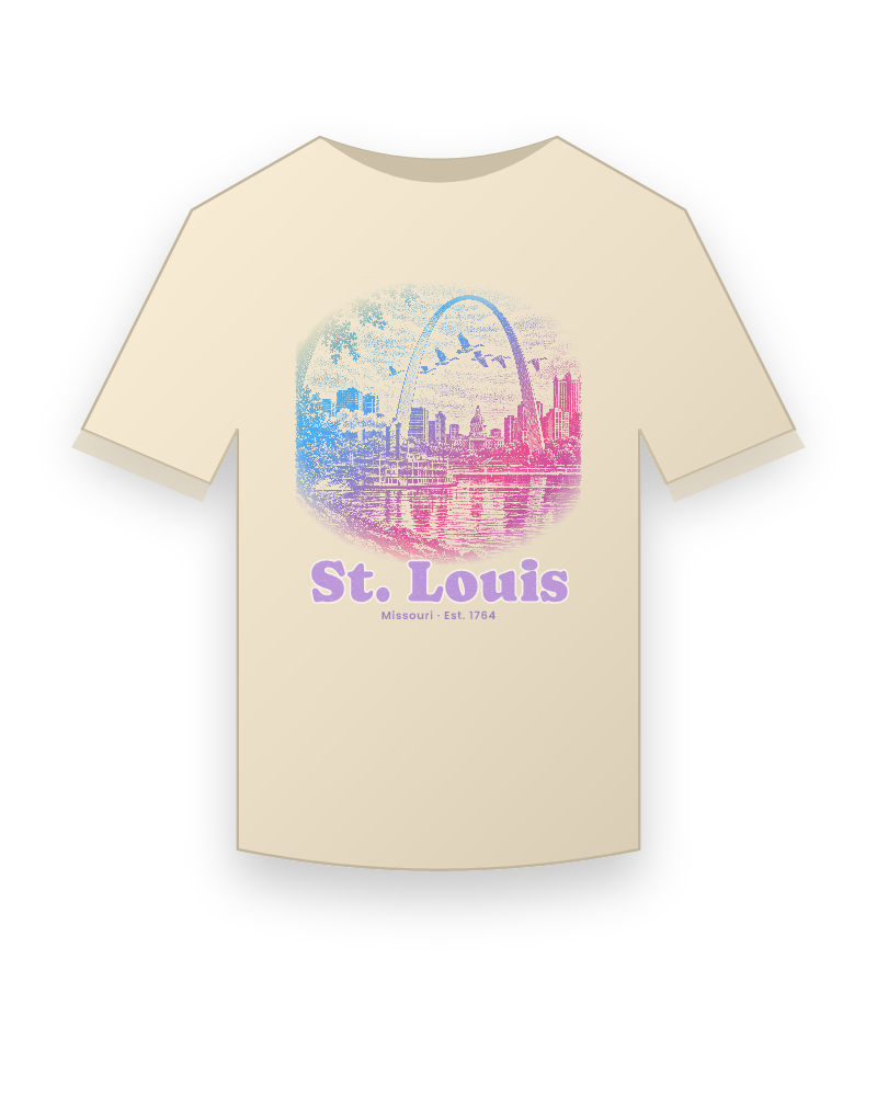 St. Louis Gateway Arch Classic Tee