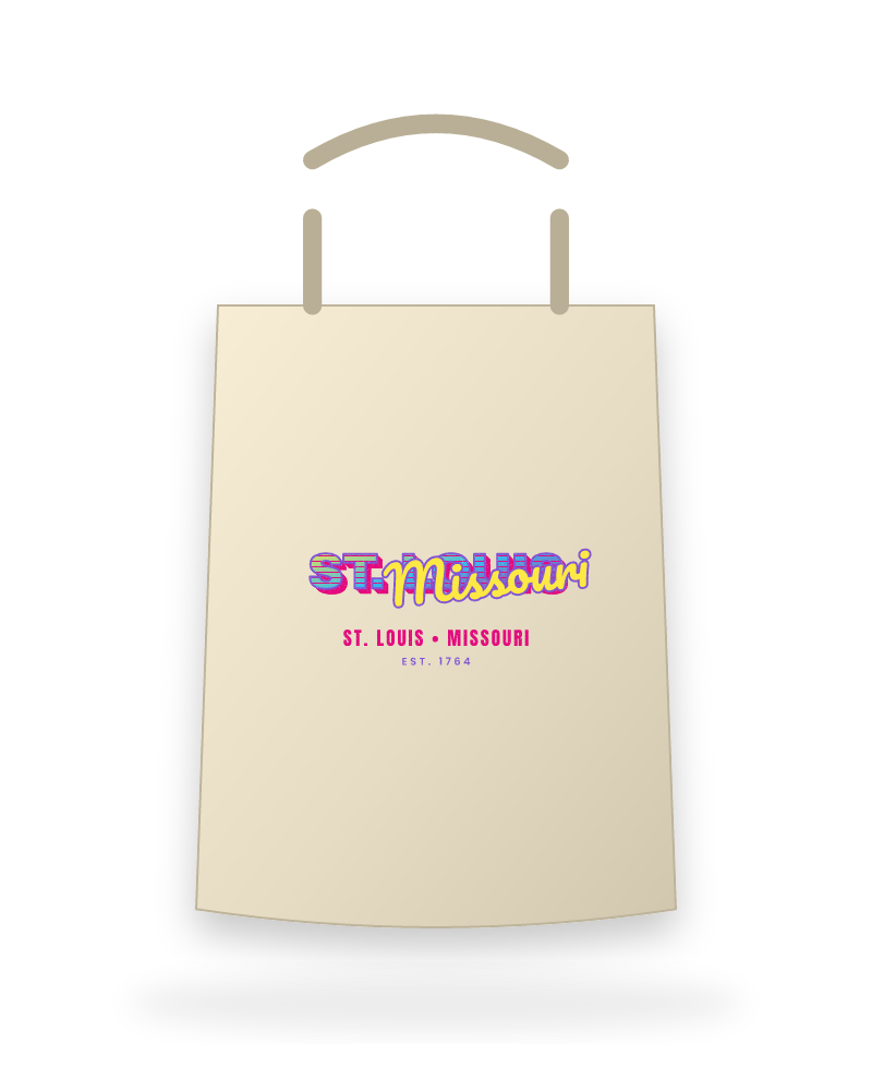 St. Louis Music TV Canvas Tote