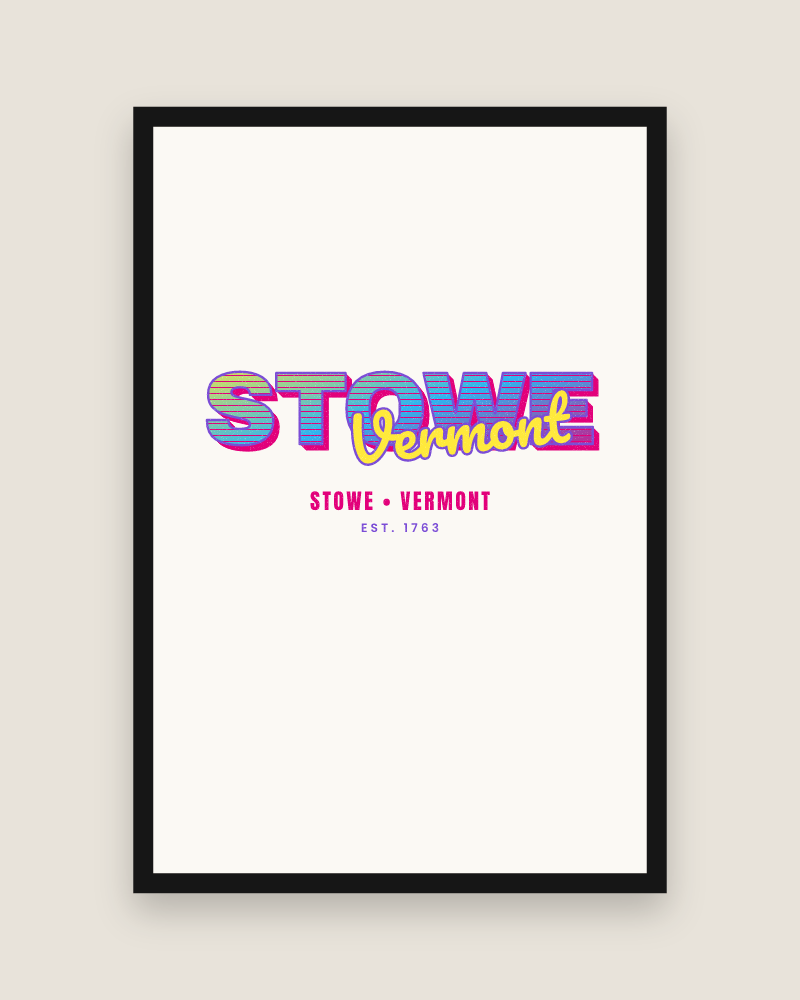 Stowe Music TV Matte Poster