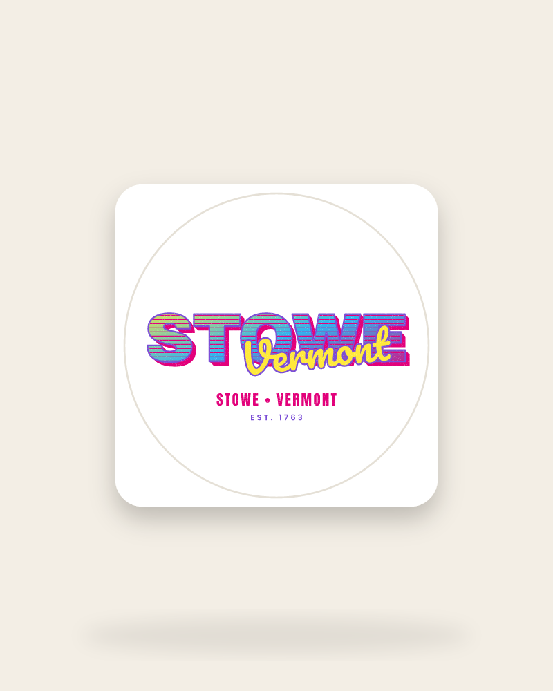Stowe Music TV Kiss-Cut Sticker