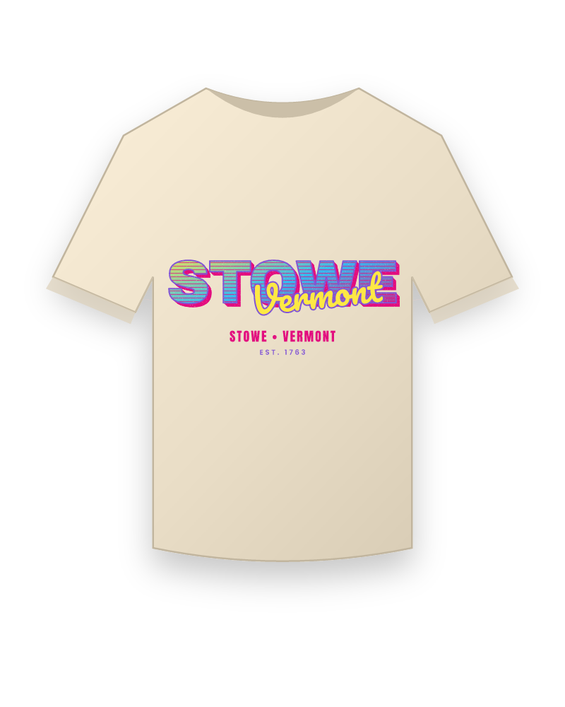 Stowe Music TV Organic Cotton Tee