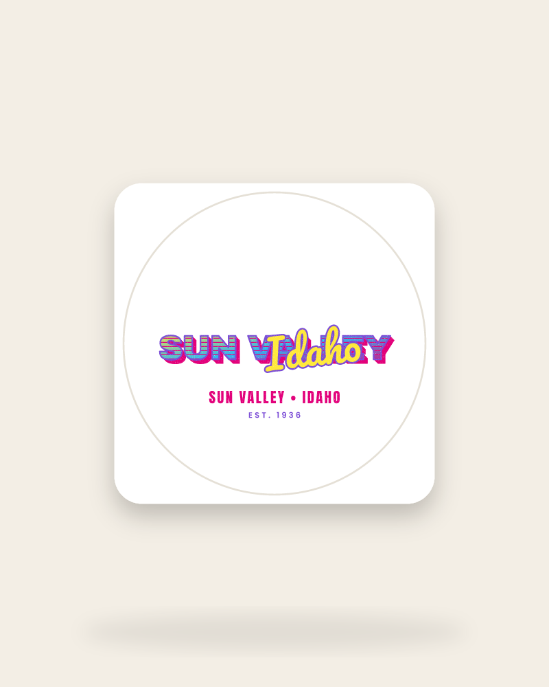Sun Valley Music TV Kiss-Cut Sticker