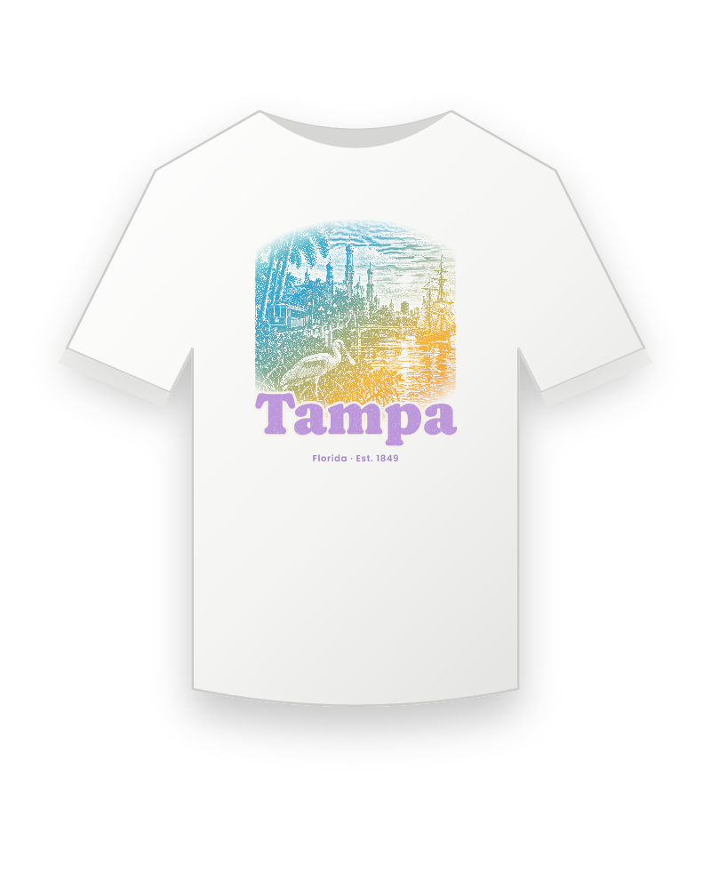 Tampa Minarets & Spoonbill Youth Tee
