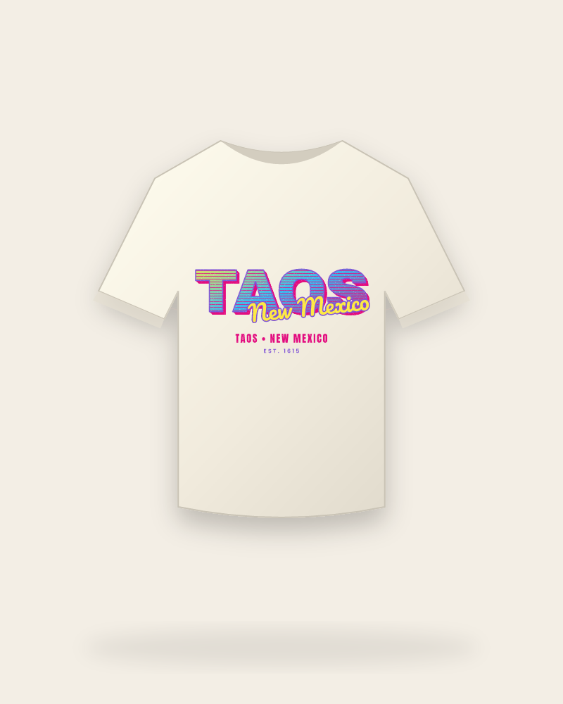Taos Music TV Vintage Wash Tee