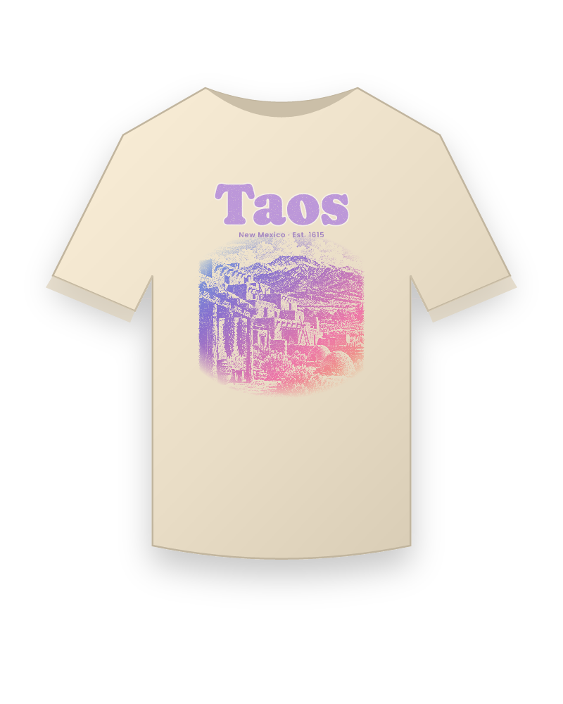 Taos Adobe Pueblo Classic Tee
