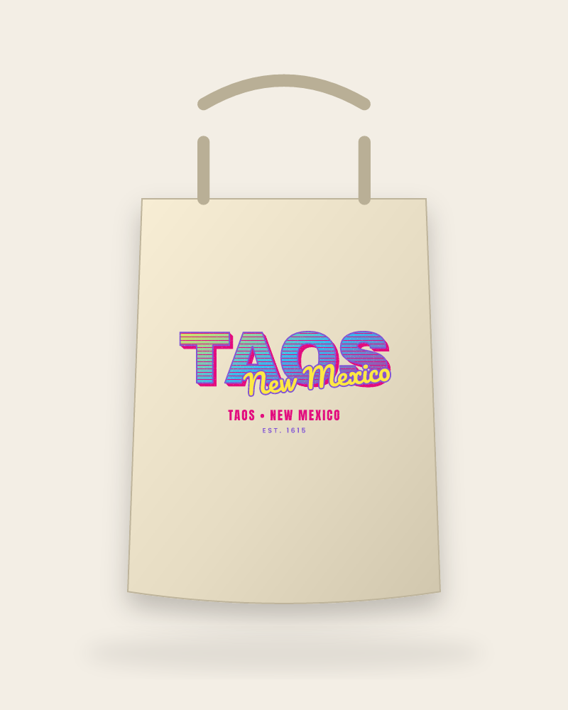 Taos Music TV Canvas Tote