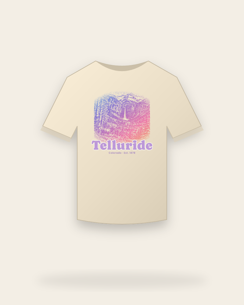 Telluride Box Canyon Falls Classic Tee