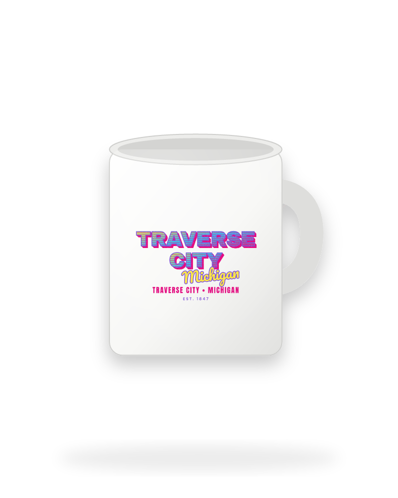 Traverse City Music TV Ceramic Mug 11oz