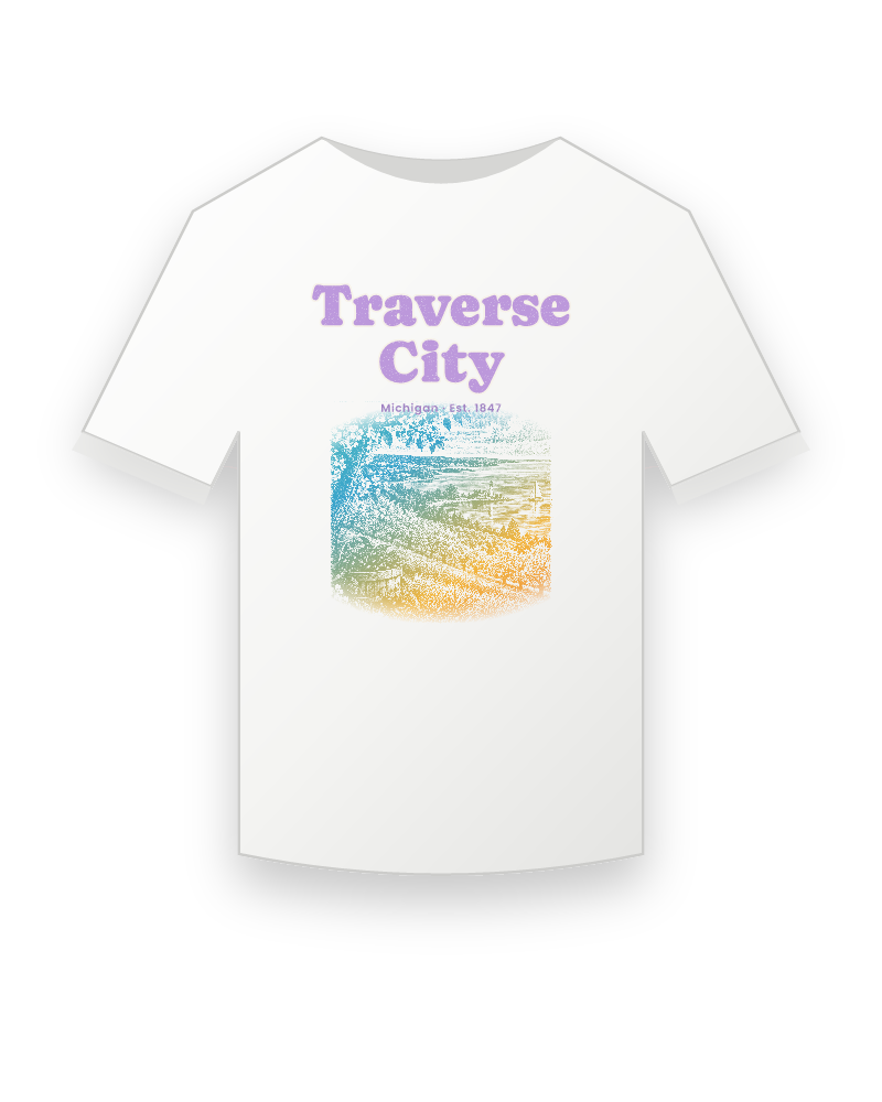 Traverse City Cherry Blossom Bay Youth Tee
