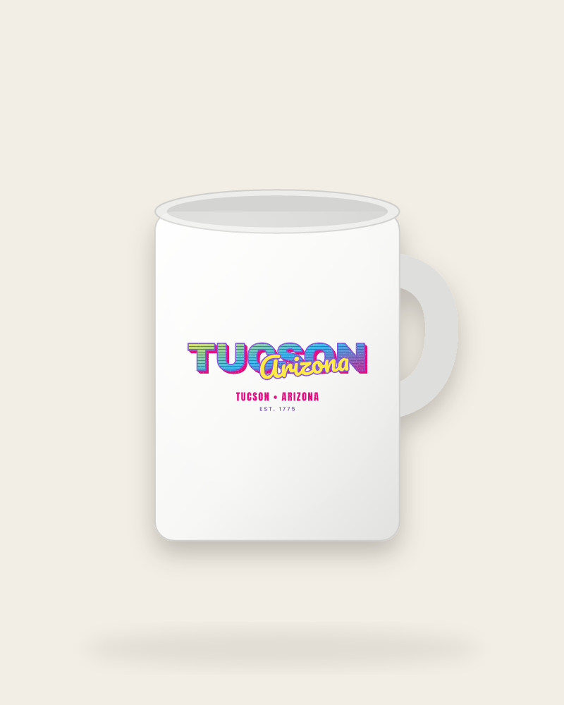 Tucson Music TV Ceramic Mug 15oz