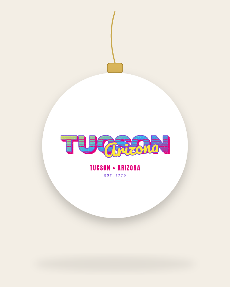 Tucson Music TV Ceramic Ornament