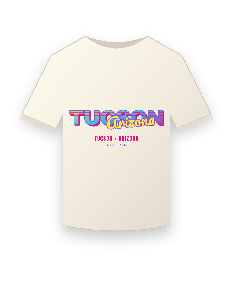 Tucson Music TV Vintage Wash Tee