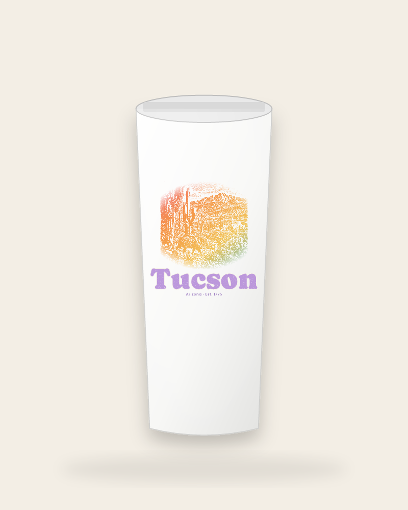Tucson Saguaro Javelina Insulated Tumbler 20oz