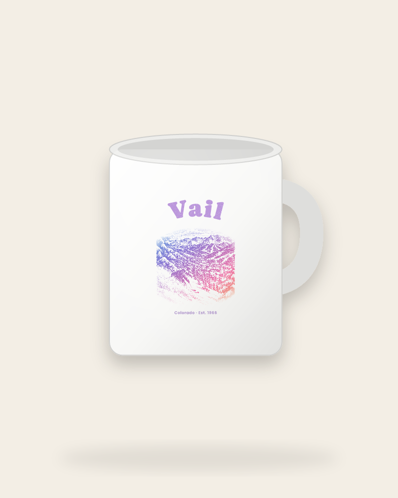 Vail Back Bowls Ceramic Mug 11oz