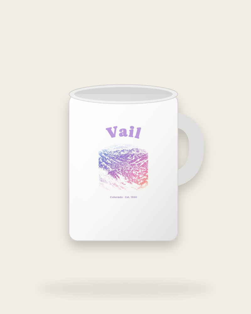 Vail Back Bowls Ceramic Mug 15oz