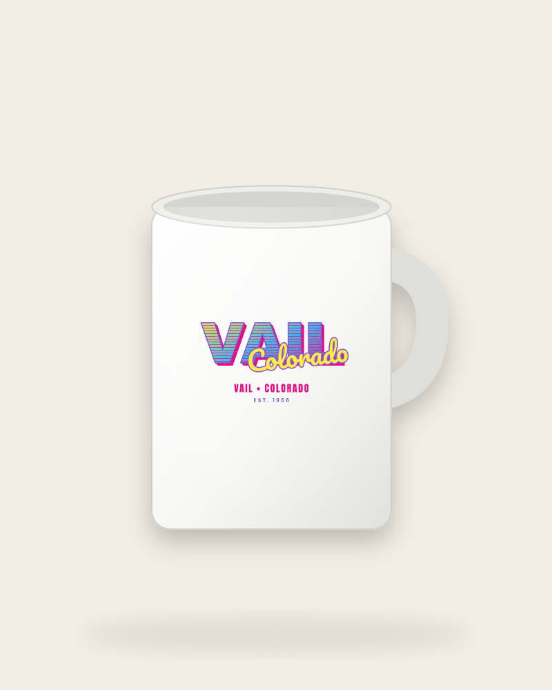 Vail Music TV Ceramic Mug 15oz