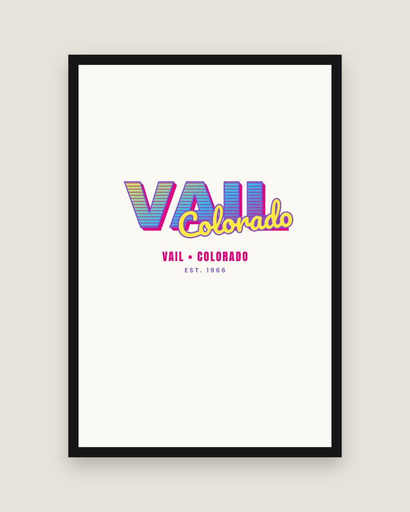 Vail Music TV Matte Poster
