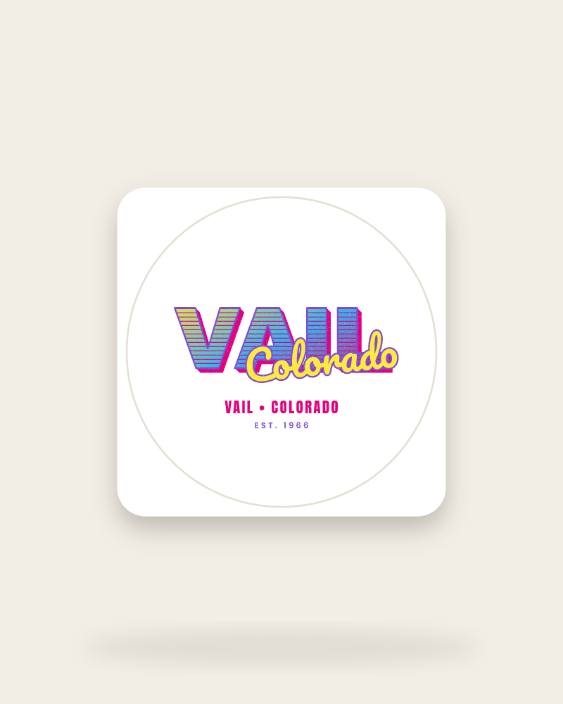 Vail Music TV Kiss-Cut Sticker