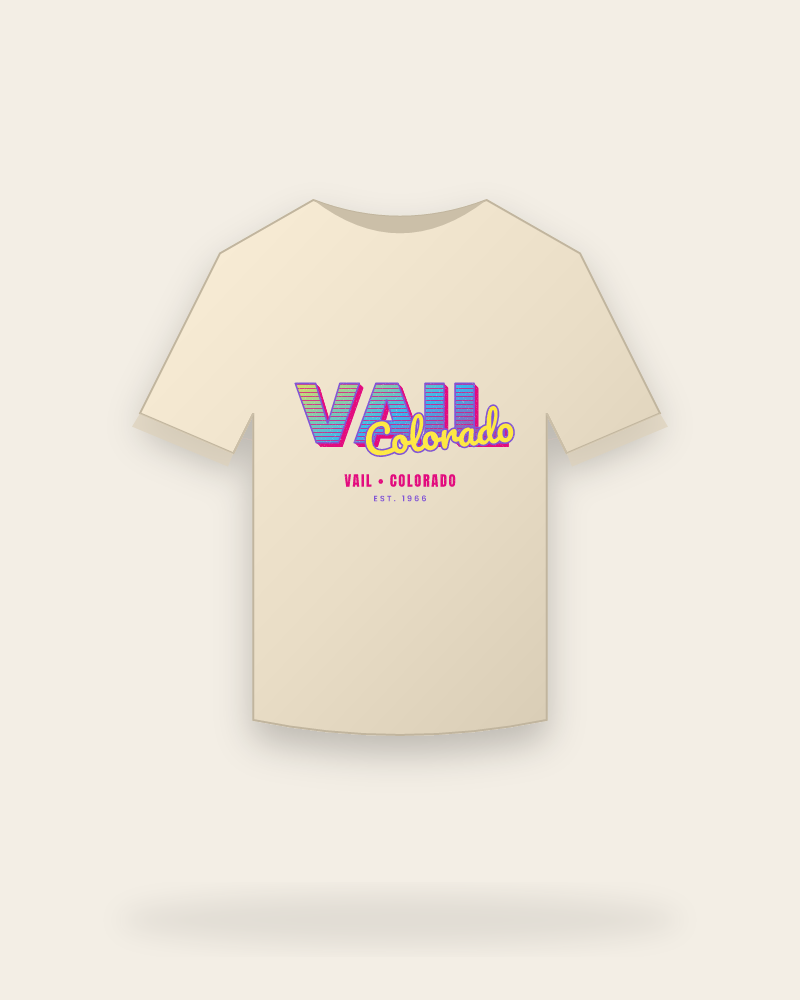 Vail Music TV Organic Cotton Tee