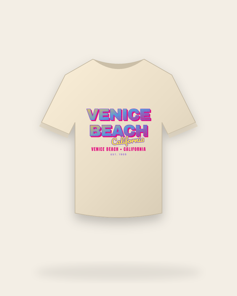 Venice Beach Music TV Classic Tee