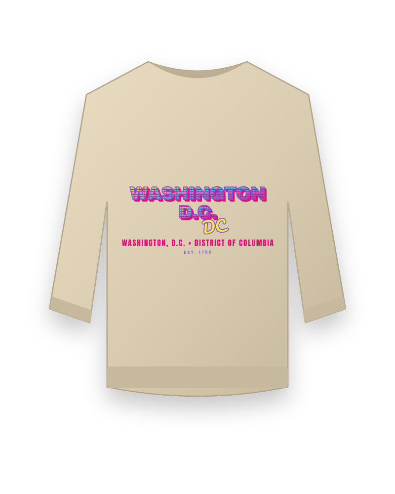 Washington, D.C. Music TV Crewneck Sweatshirt