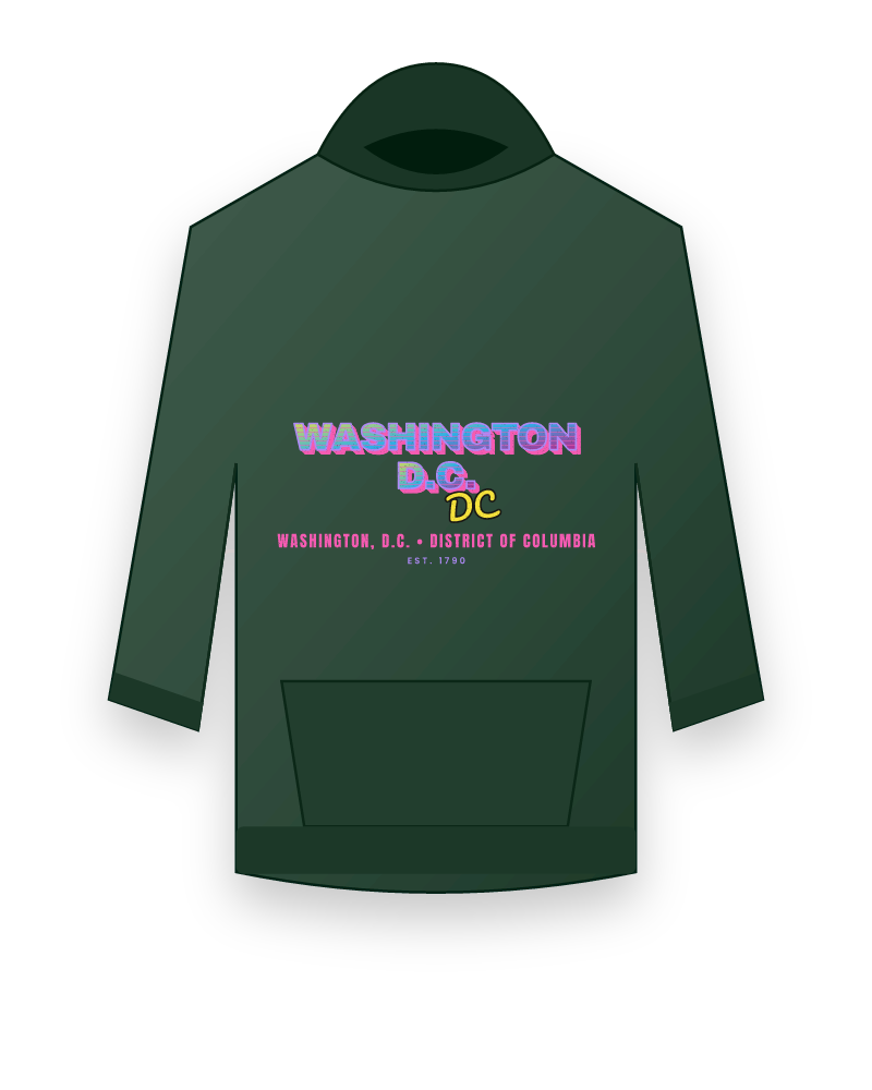 Washington, D.C. Music TV Hooded Sweatshirt