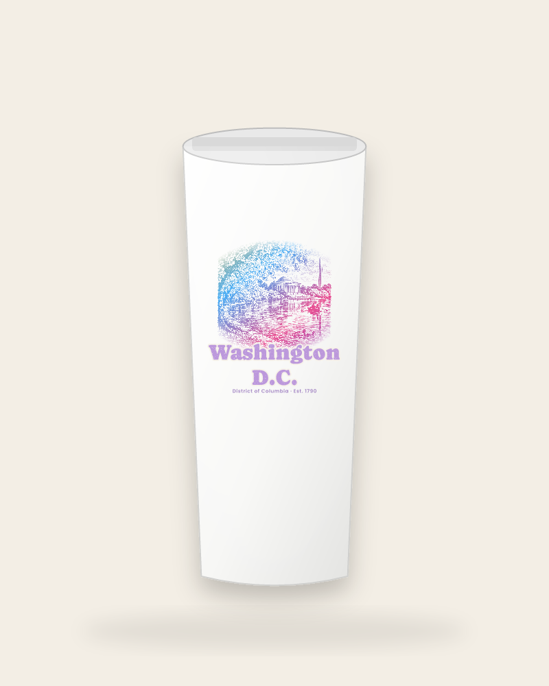 Washington, D.C. Tidal Basin Blossoms Insulated Tumbler 20oz